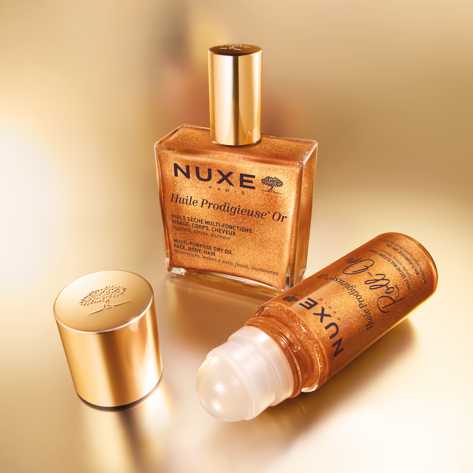 Nuxe Huile Prodigieuse Or Roll On 60ml
